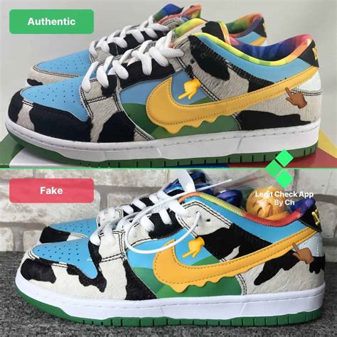 nike chunky dunky fake vs real|real vs fake nike sb dunk.